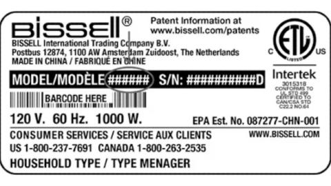 Bissell’s Steam Shot steam cleaners impacted by the recall include those within the 39N7 and 2994 model series.